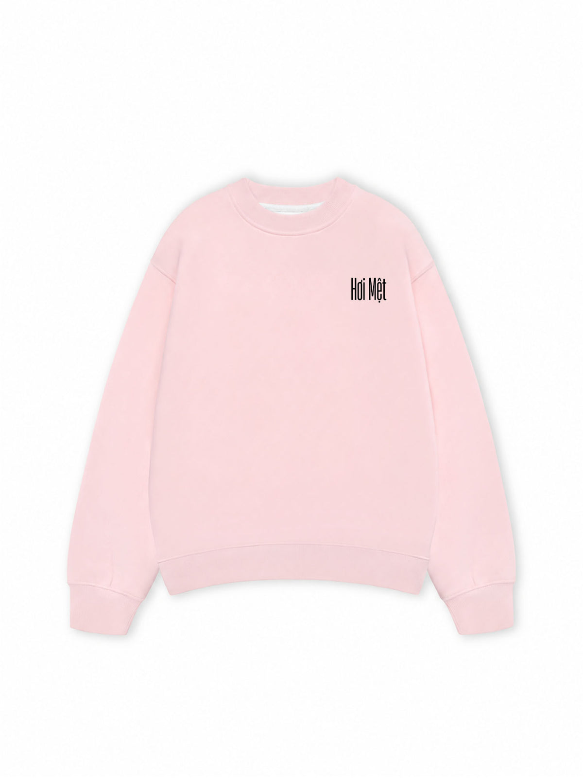 Áo Sweater Nỉ Hai Da Tôi Làm Việc Vất Vả