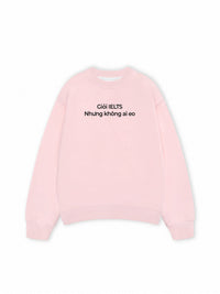 Áo Sweater Nỉ Hai Da Không Ai Eo