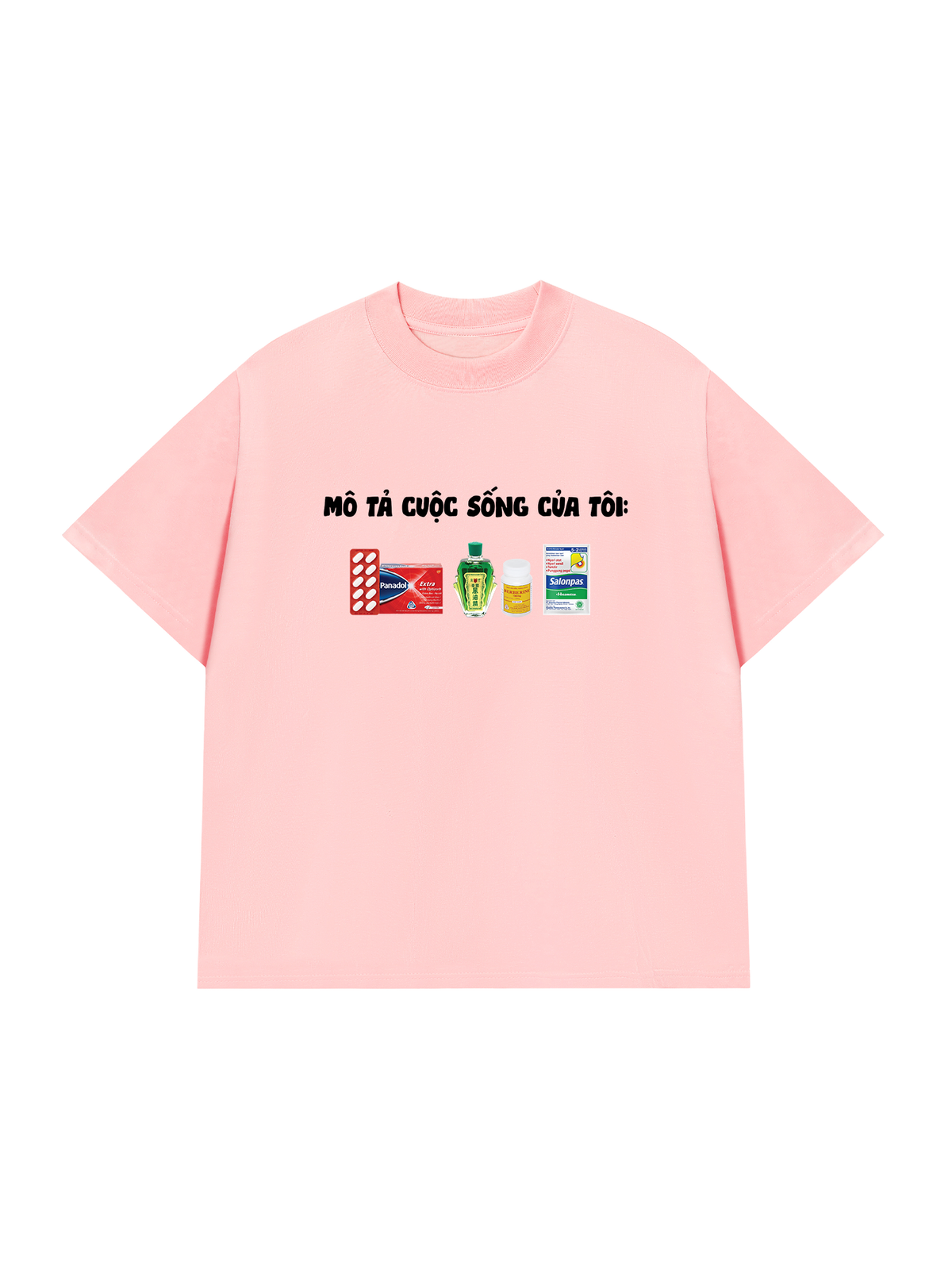 Áo Thun Relaxed Fit Mô Tả Cuộc Sống Của Tôi