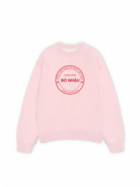 Áo Sweater Nỉ Hai Da Chứng Nhận Bỏ Nhậu