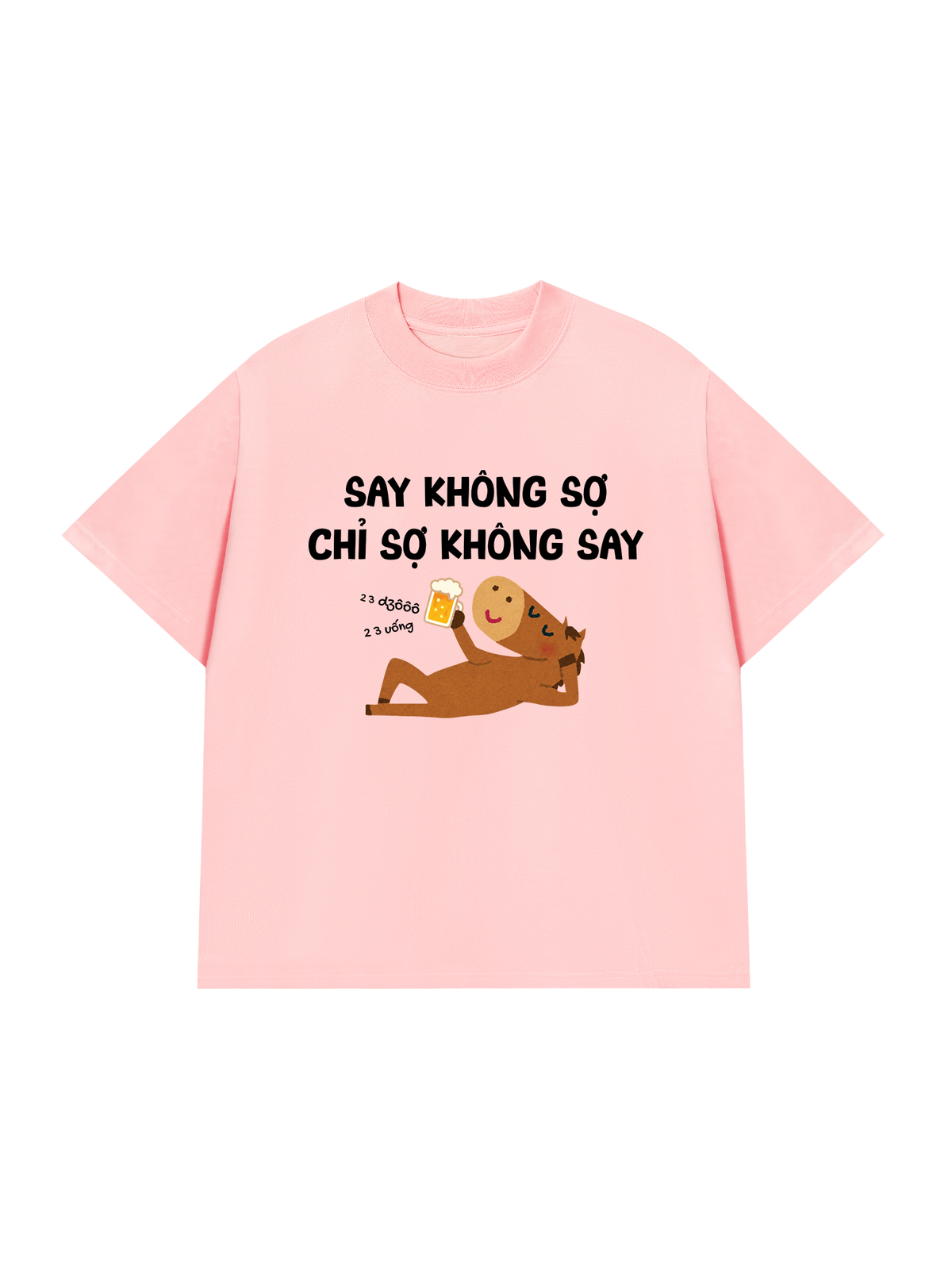 Áo Thun Relaxed Fit Say Không Sợ