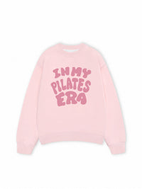Áo Sweater Nỉ Hai Da In My Pilates Era
