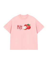 Áo Thun Relaxed Fit Mệt Vải