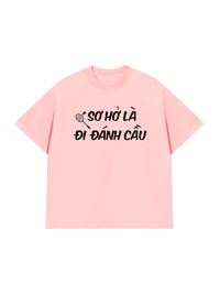 Áo Thun Relaxed Fit Sơ Hở Là Đi Đánh Cầu