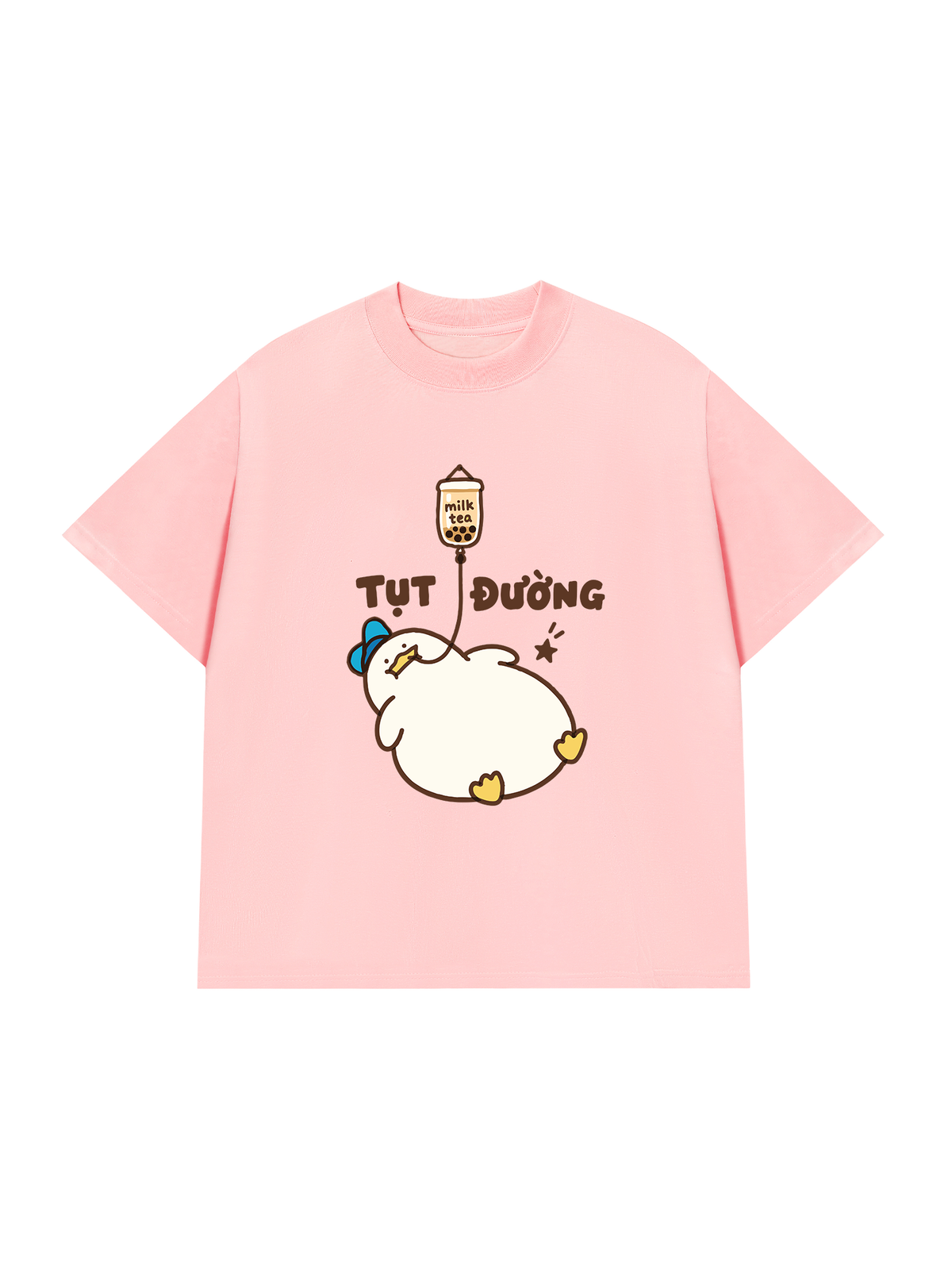 Áo Thun Relaxed Fit Tụt Đường
