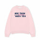 Áo Sweater Nỉ Hai Da Manifest Độc Thân Và Nhiều Tiền