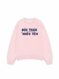 Áo Sweater Nỉ Hai Da Manifest Độc Thân Và Nhiều Tiền