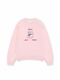 Áo Sweater Nỉ Hai Da Will You Pilates With Me