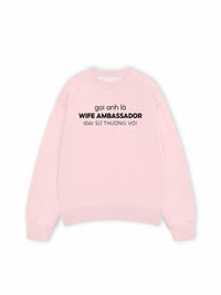 Áo Sweater Nỉ Hai Da Đại Sứ Thương Vợ