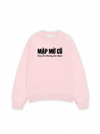 Áo Sweater Nỉ Hai Da Mập Mờ Cũ