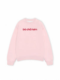 Áo Sweater Nỉ Hai Da Bà Chã Hơm
