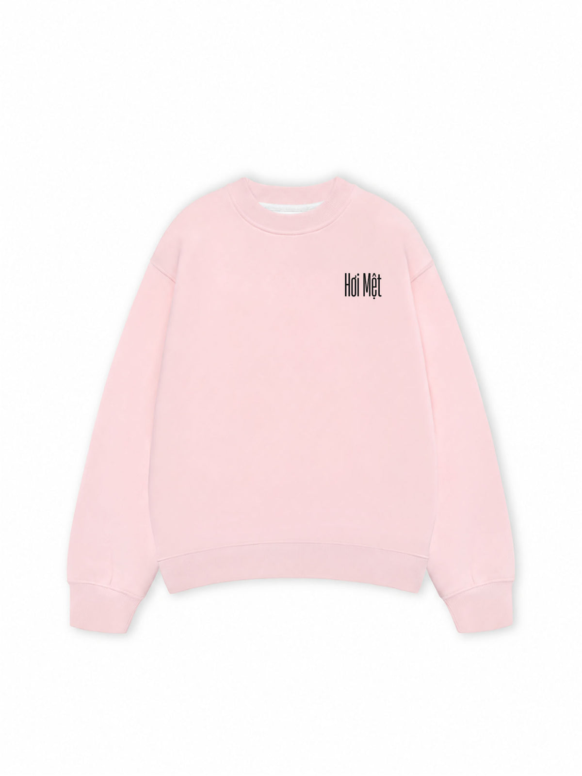Áo Sweater Nỉ Hai Da Chỉ Gánh Mồi