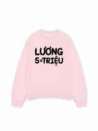 Áo Sweater Nỉ Hai Da Lương Năm Triệu