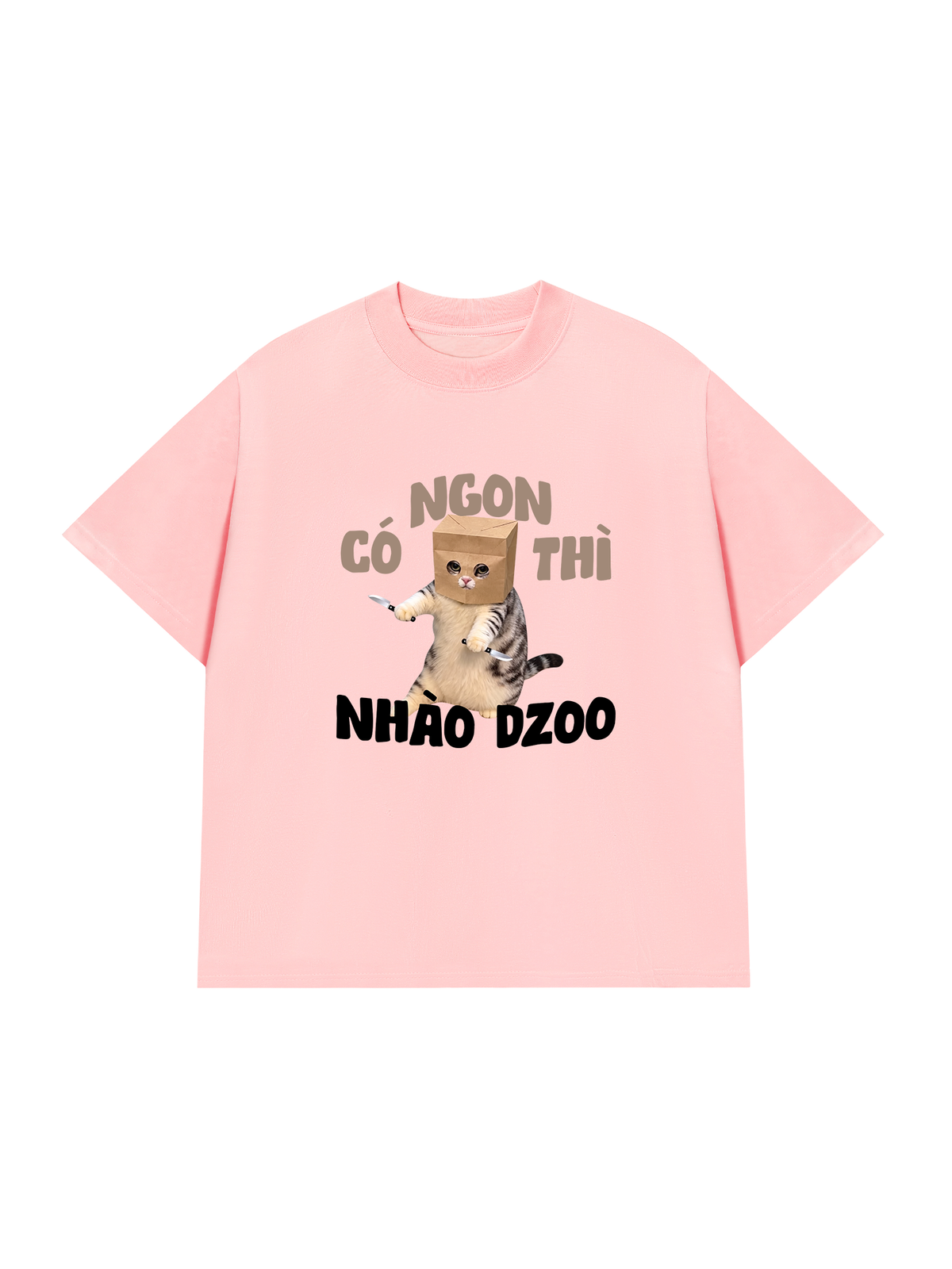 Áo Thun Relaxed Fit Có Ngon Thì Nhào Dzoo