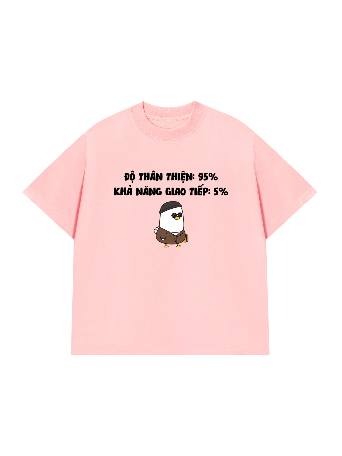 Áo Thun Relaxed Fit Độ Thân Thiện 95%