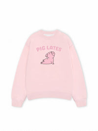 Áo Sweater Nỉ Hai Da Piglates