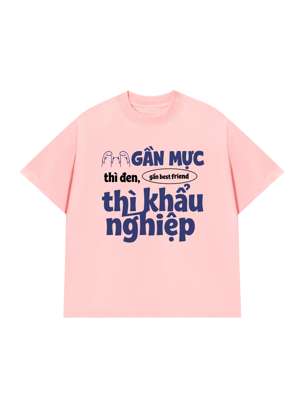 Áo Thun Relaxed Fit Gần Mực Thì Đen