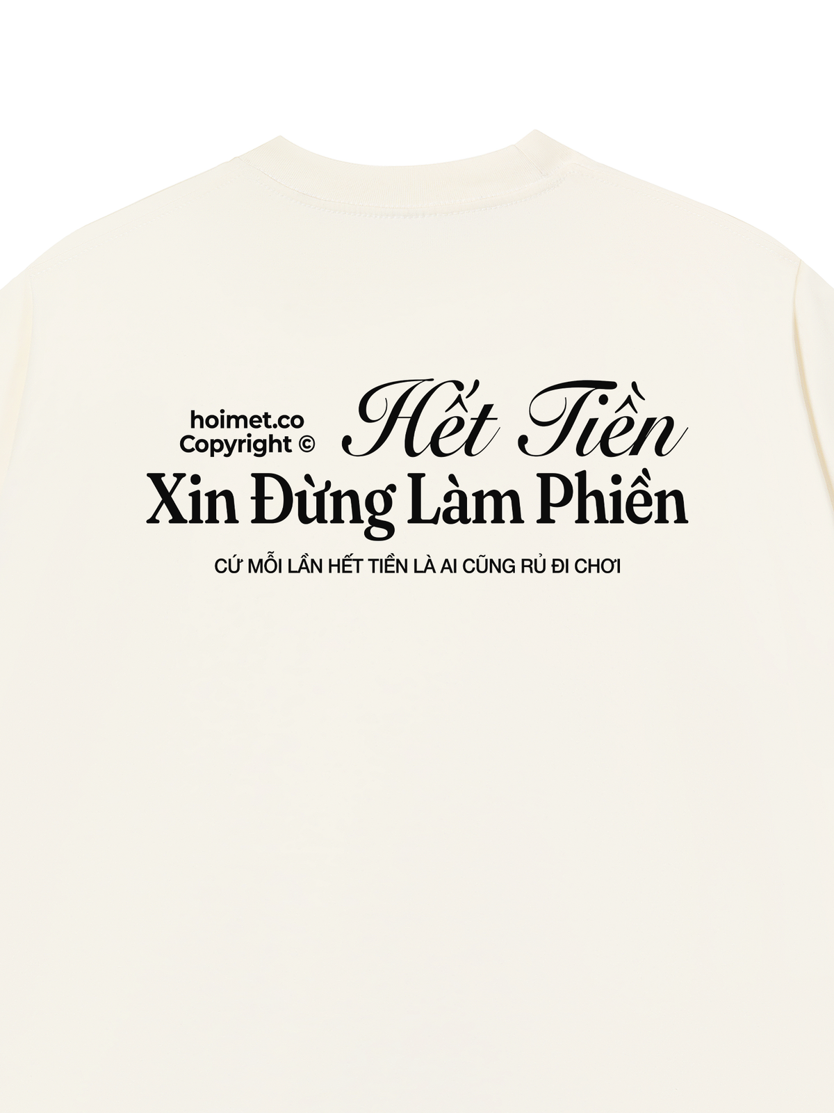 Áo Thun Relaxed Fit Hết Tiền