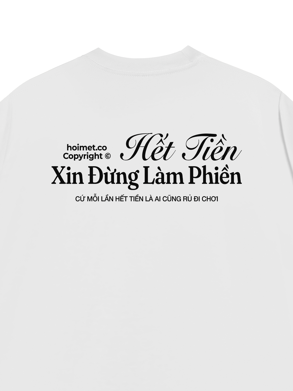 Áo Thun Relaxed Fit Hết Tiền