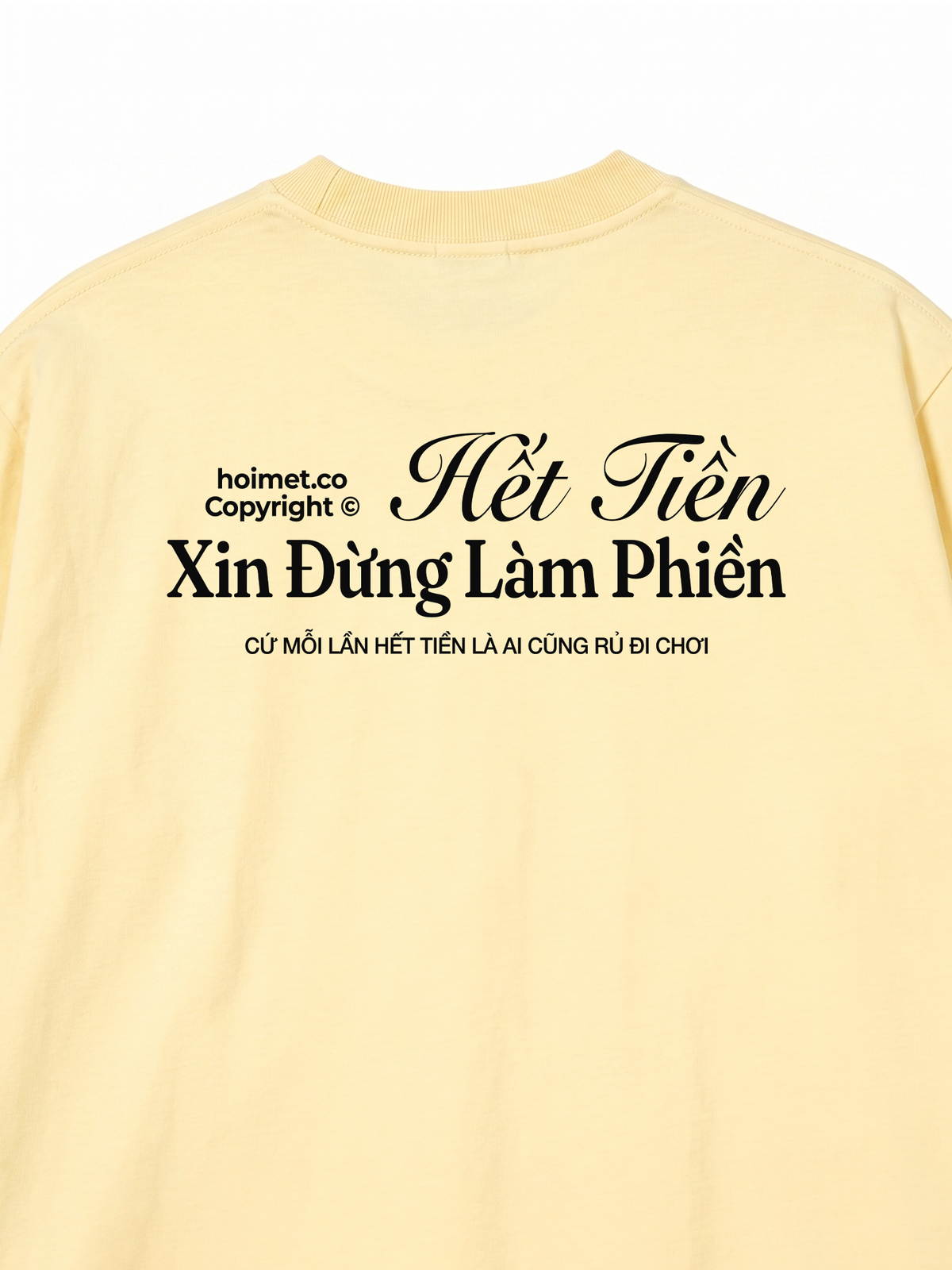 Áo Thun Relaxed Fit Hết Tiền