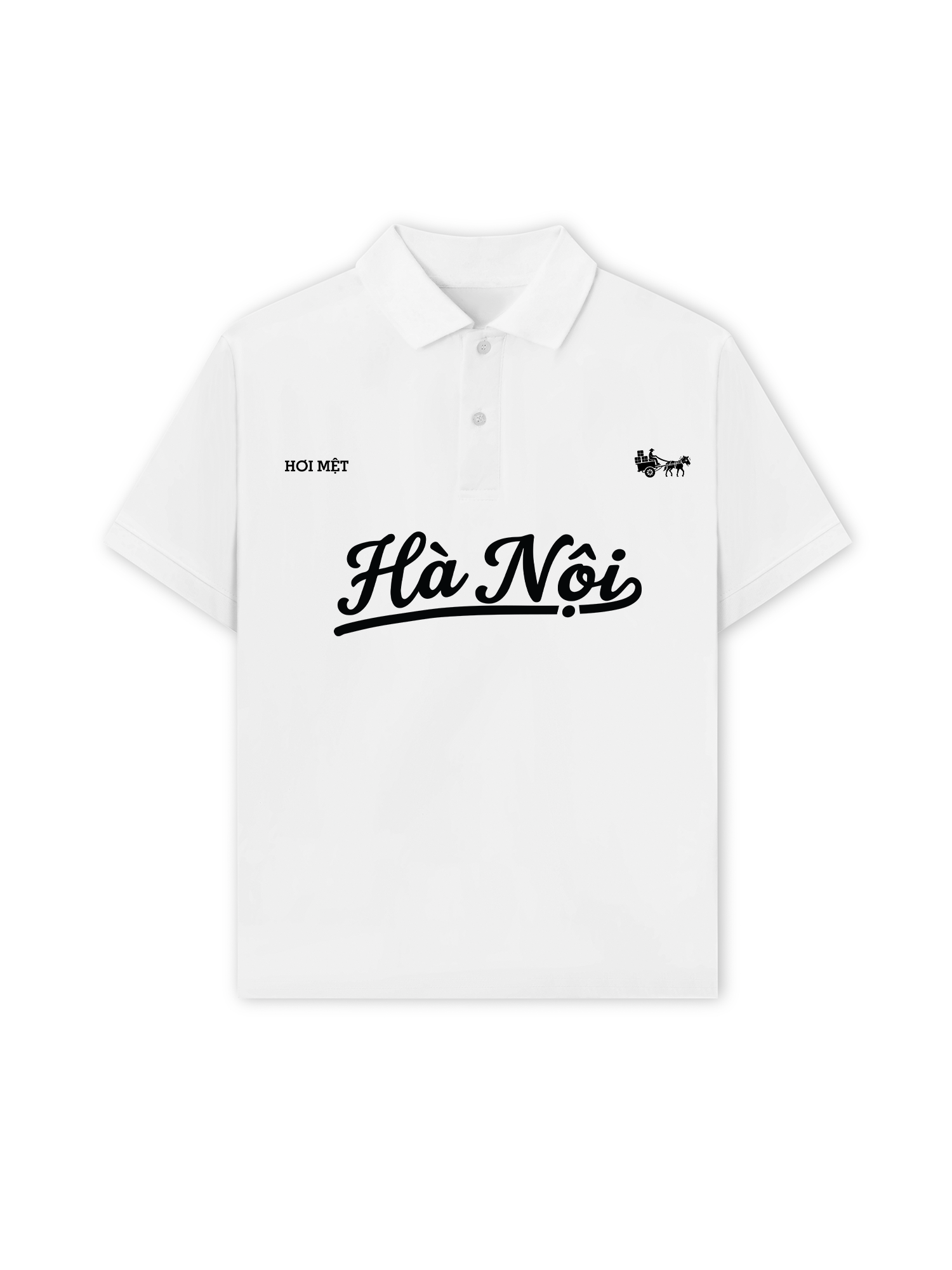 Áo Thun Relaxed Fit Hà Nội City Retro