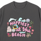 Áo Thun Relaxed Fit Happiest At The Beach