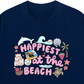 Áo Thun Relaxed Fit Happiest At The Beach