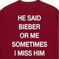 Áo Thun Relaxed Fit He Said Bieber Or Me
