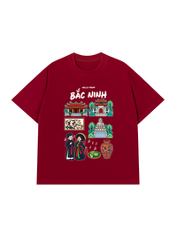 Áo Thun Relaxed Fit Hello From Bắc Ninh