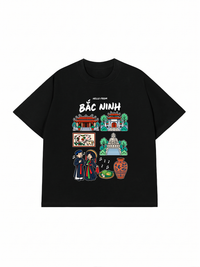 Áo Thun Relaxed Fit Hello From Bắc Ninh