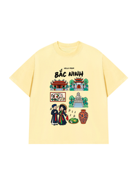 Áo Thun Relaxed Fit Hello From Bắc Ninh