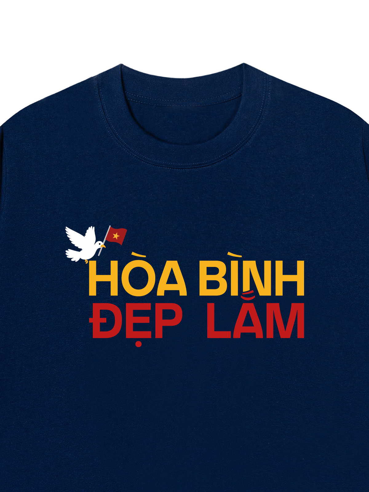 Áo Thun Relaxed Fit Hòa Bình Đẹp Lắm