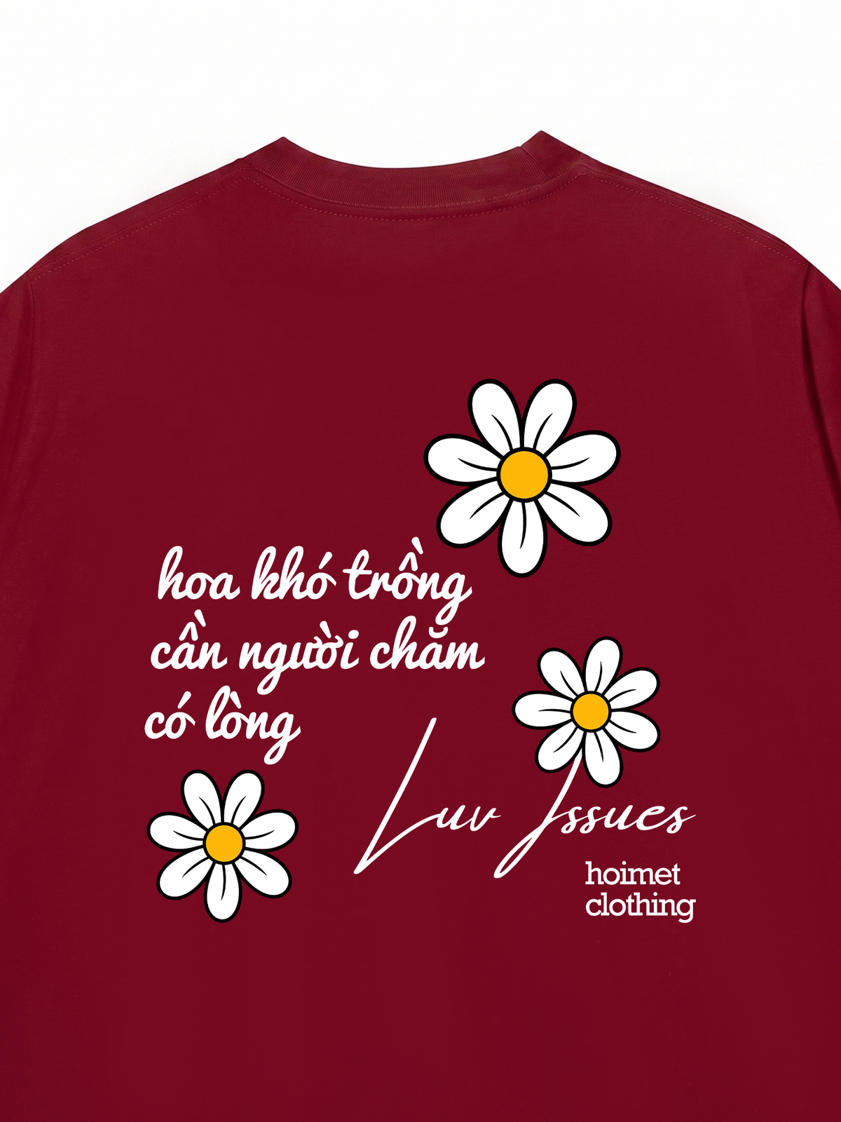 Áo Thun Relaxed Fit Hoa Khó Trồng