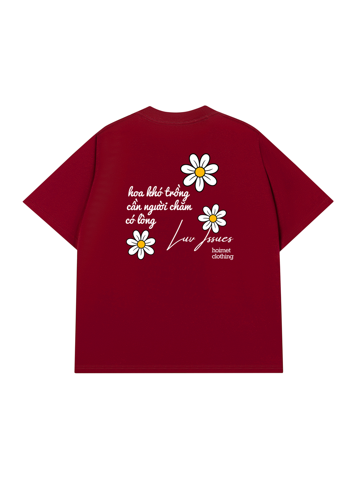 Áo Thun Relaxed Fit Hoa Khó Trồng