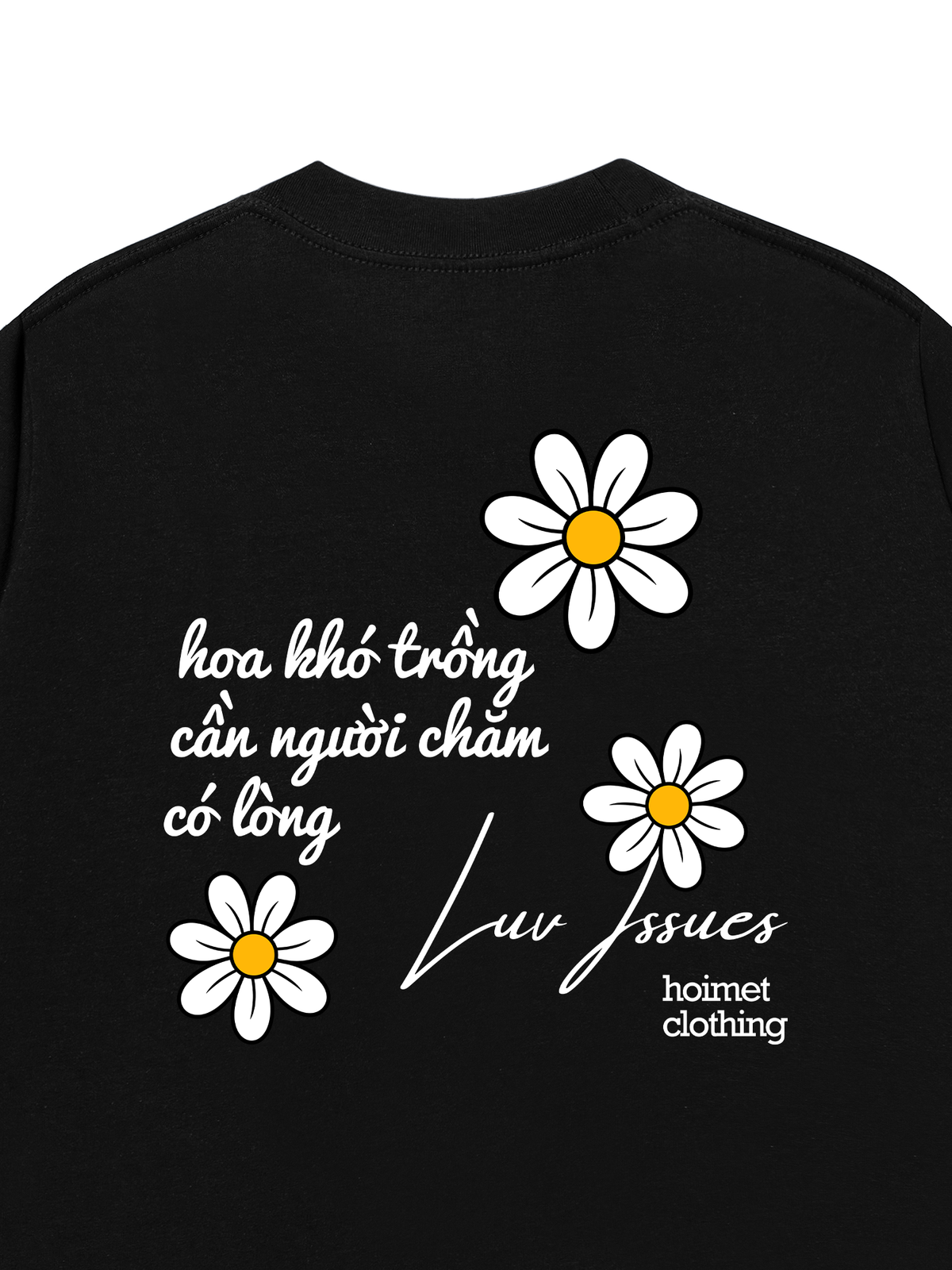 Áo Thun Relaxed Fit Hoa Khó Trồng