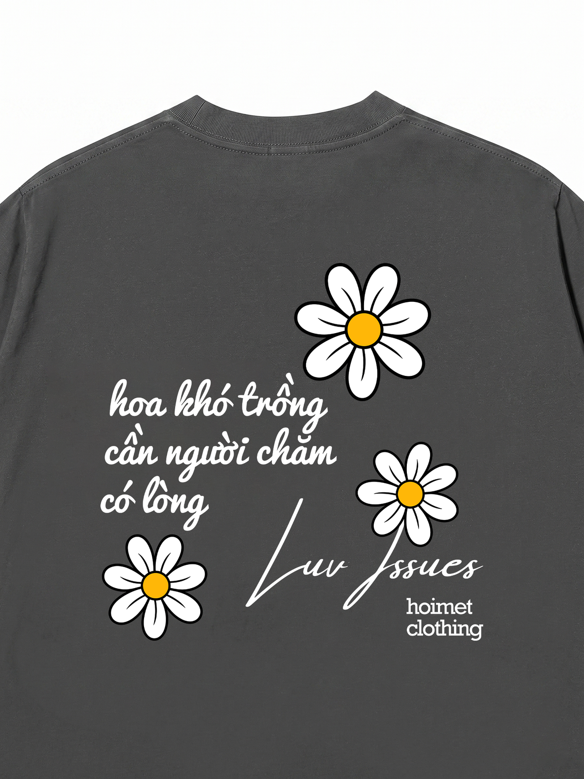 Áo Thun Relaxed Fit Hoa Khó Trồng