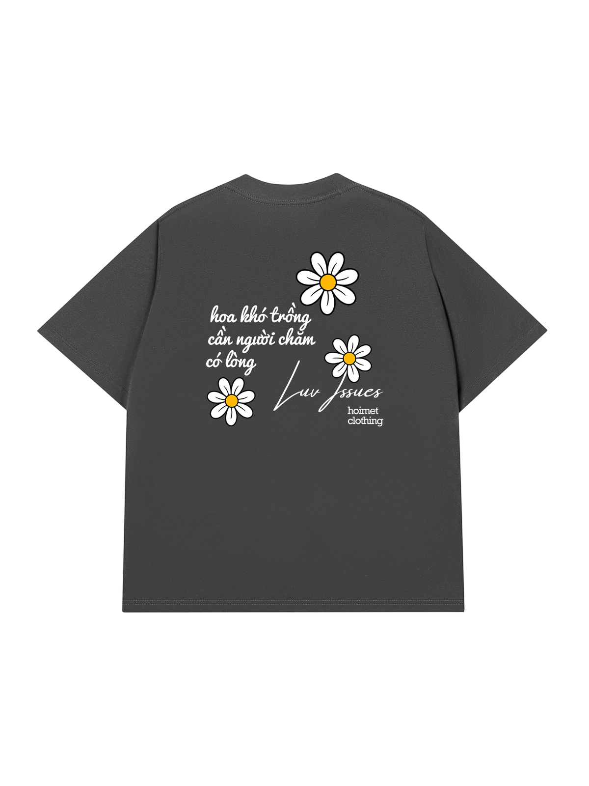 Áo Thun Relaxed Fit Hoa Khó Trồng