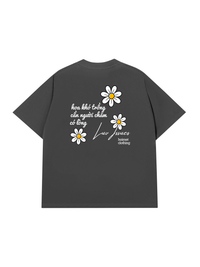 Áo Thun Relaxed Fit Hoa Khó Trồng
