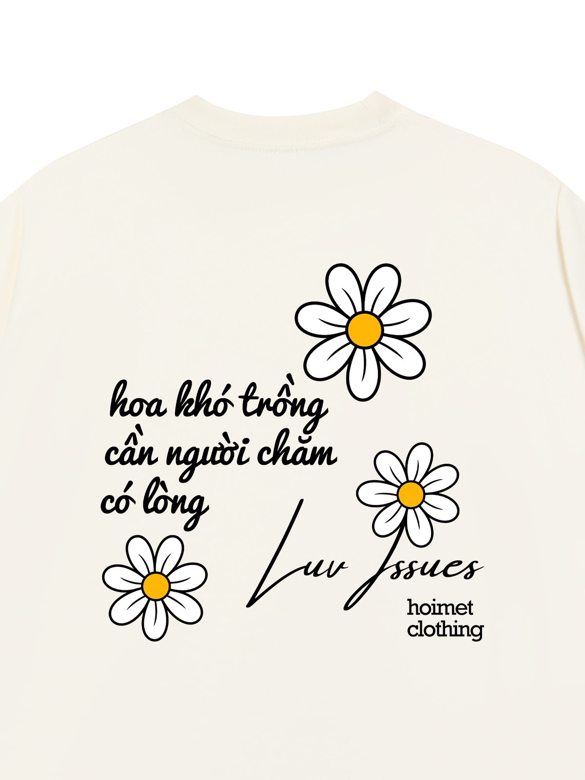 Áo Thun Relaxed Fit Hoa Khó Trồng