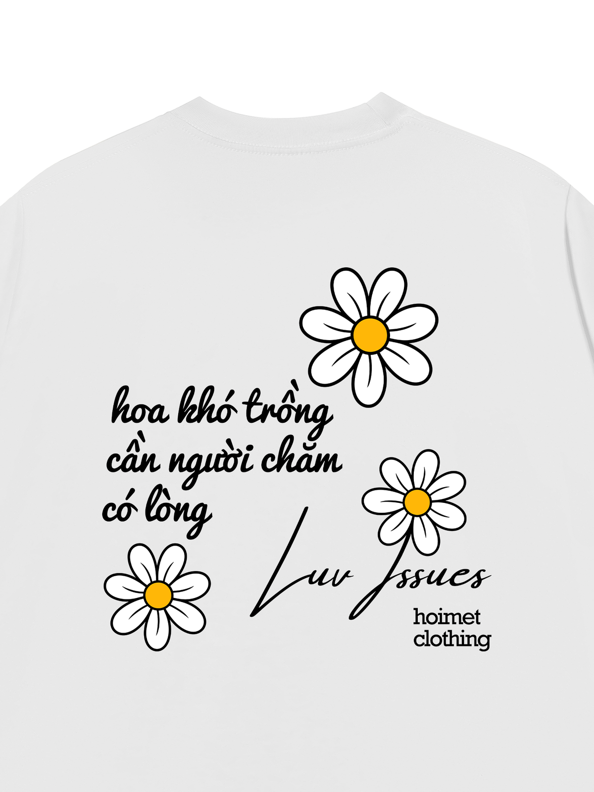 Áo Thun Relaxed Fit Hoa Khó Trồng