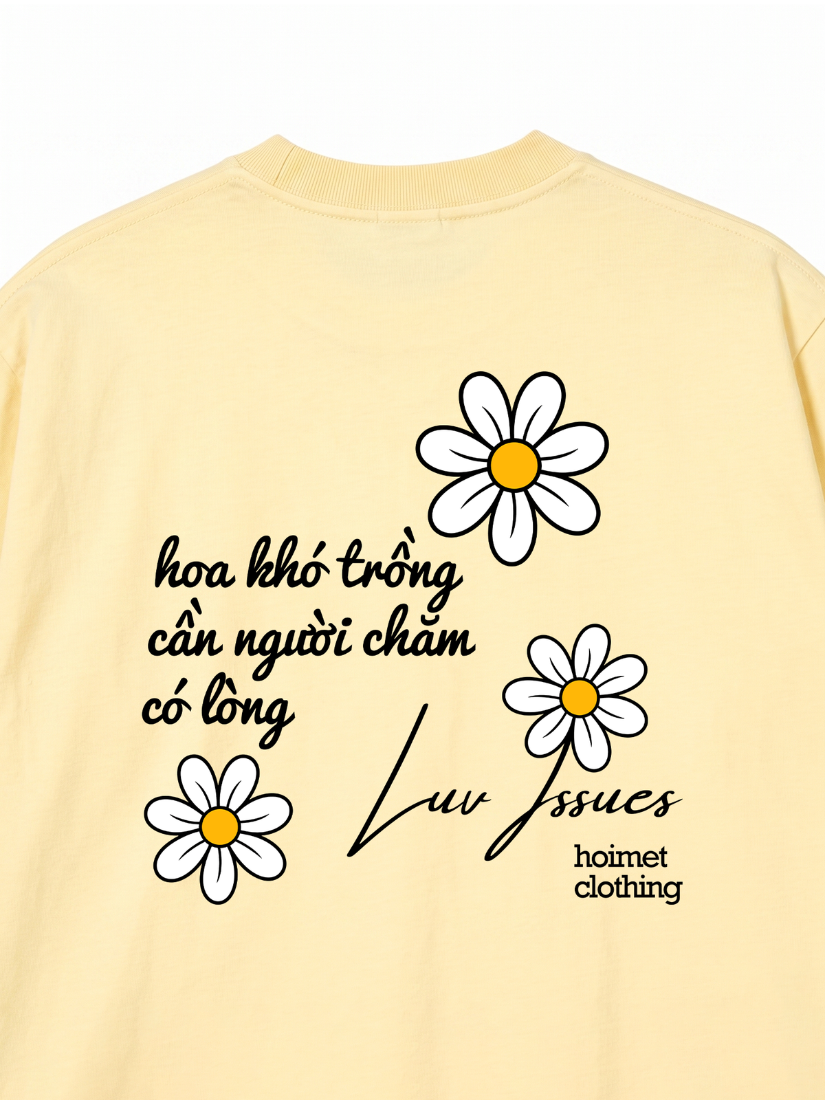 Áo Thun Relaxed Fit Hoa Khó Trồng