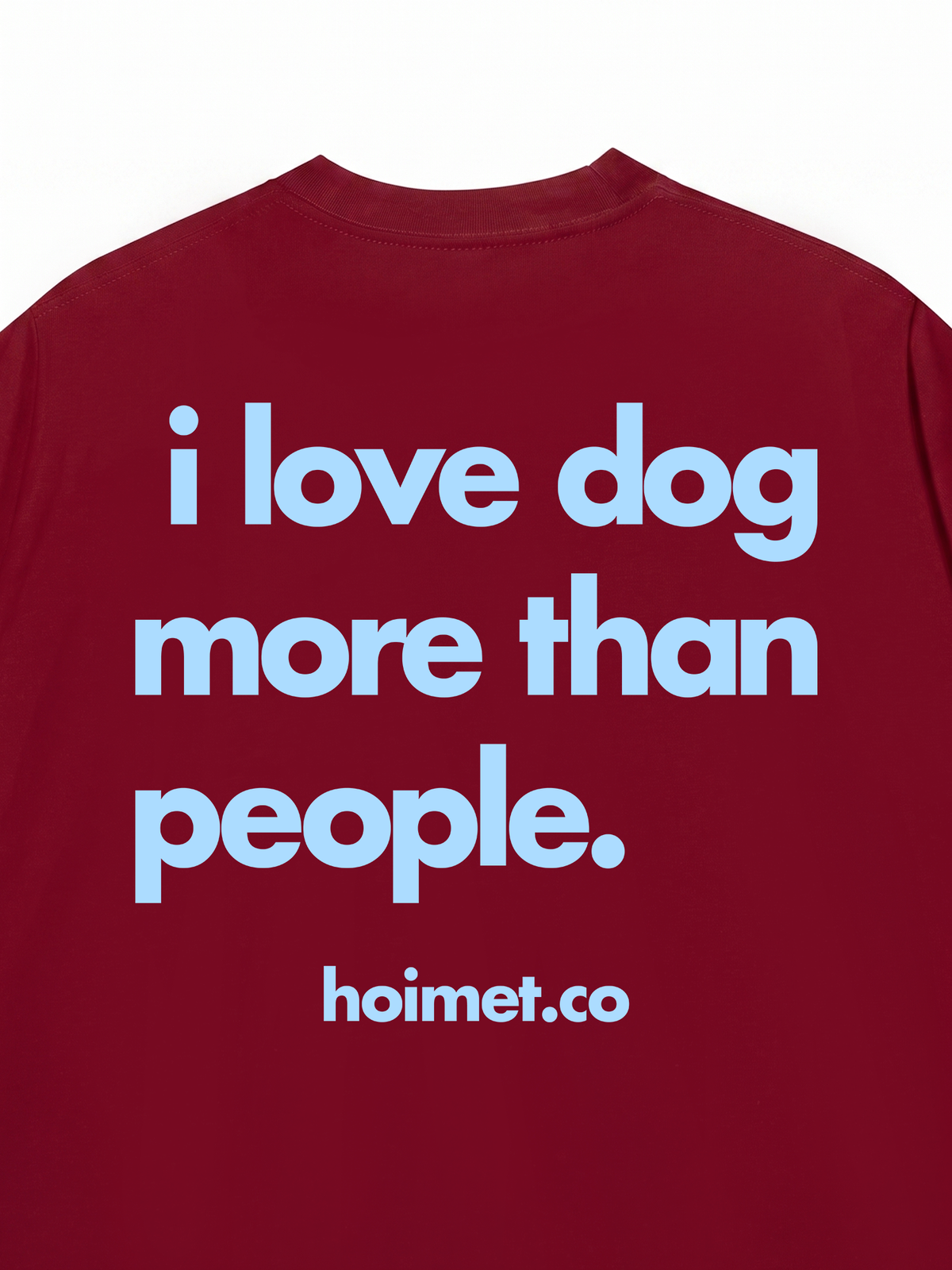 Áo Thun Relaxed Fit I Love Dog