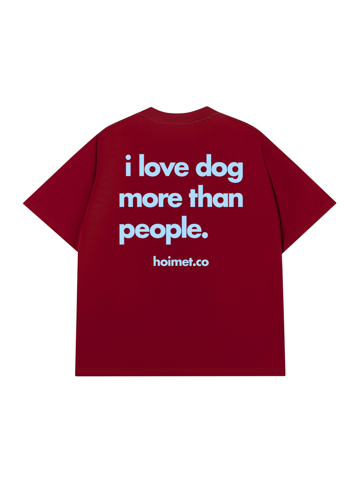 Áo Thun Relaxed Fit I Love Dog