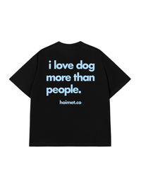 Áo Thun Relaxed Fit I Love Dog