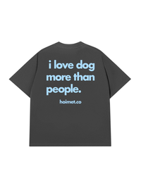 Áo Thun Relaxed Fit I Love Dog
