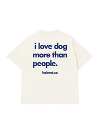 Áo Thun Relaxed Fit I Love Dog