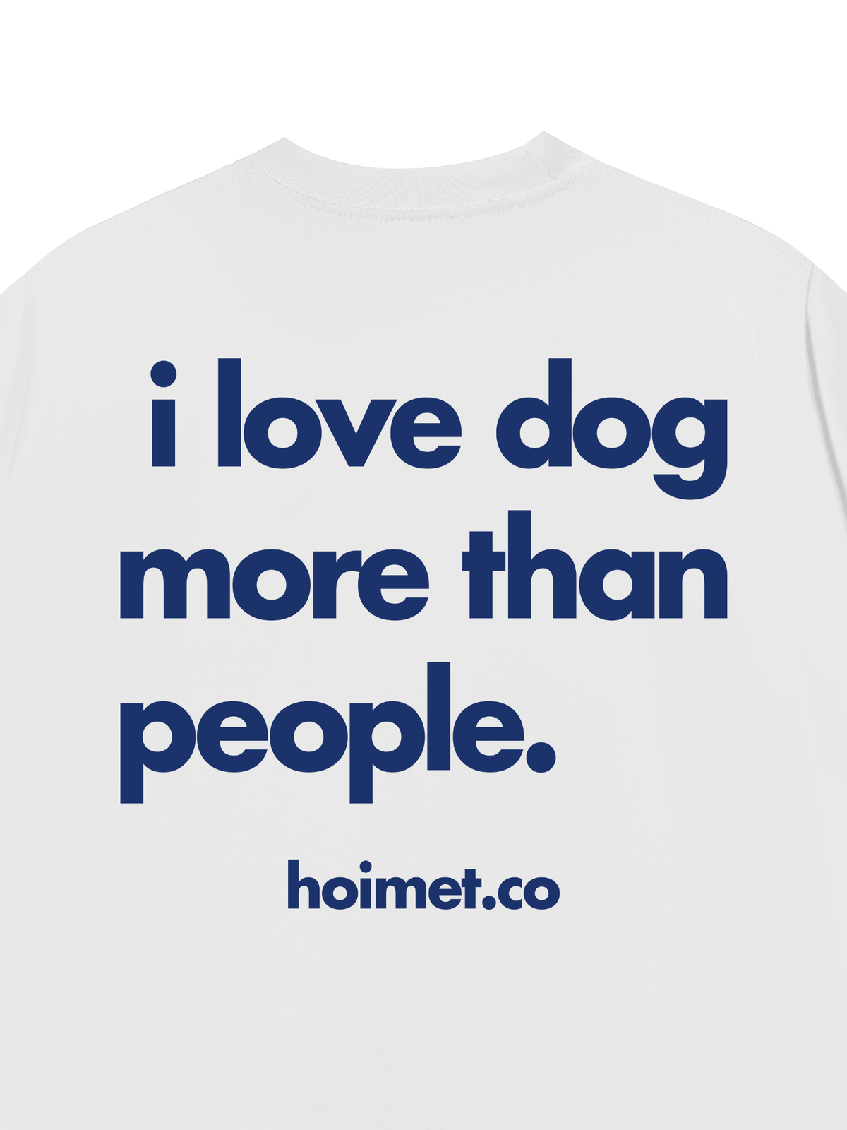 Áo Thun Relaxed Fit I Love Dog