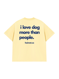 Áo Thun Relaxed Fit I Love Dog