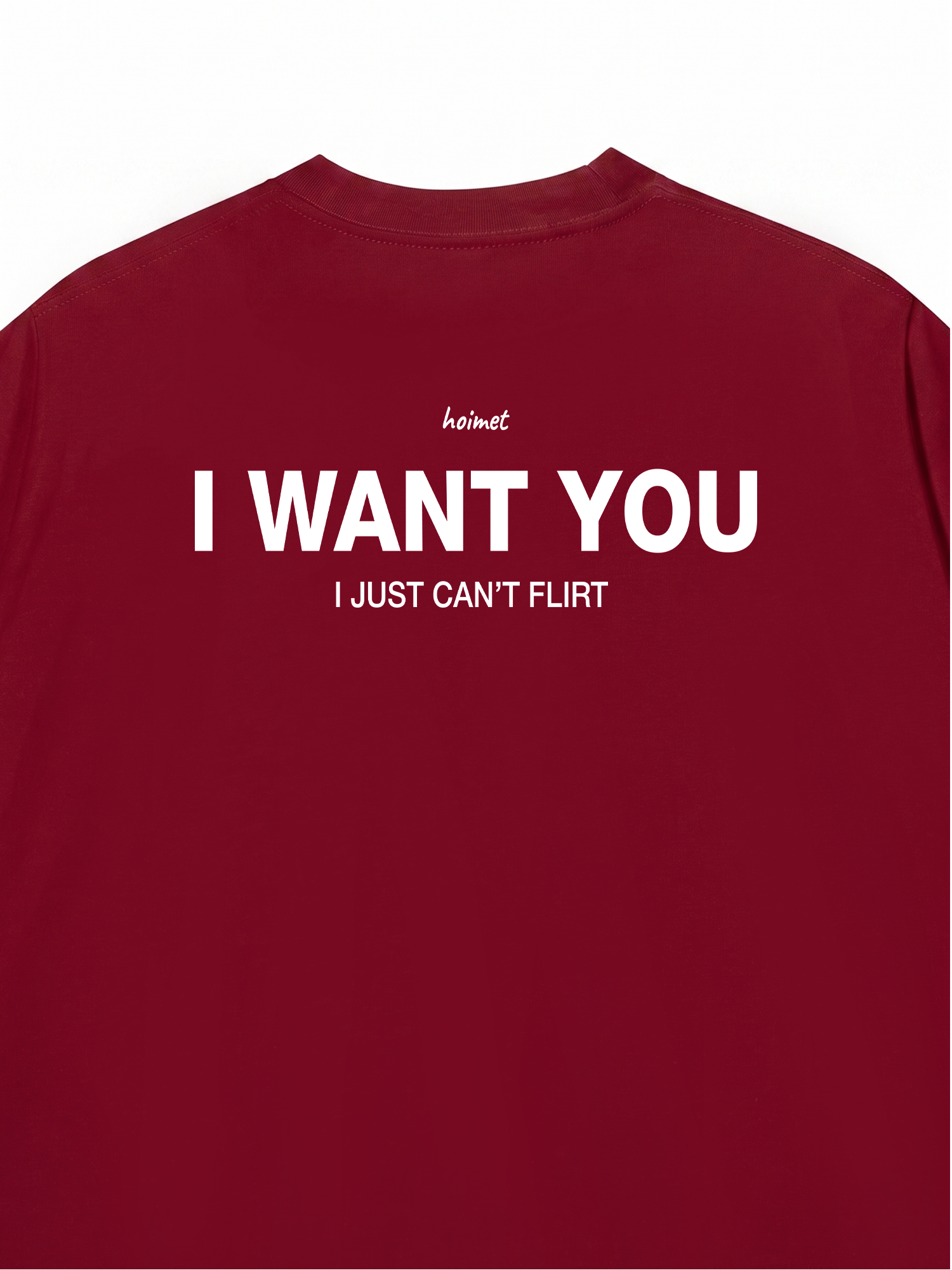 Áo Thun Relaxed Fit I Want You