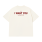 Áo Thun Relaxed Fit I Want You